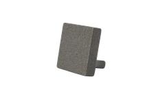 WEPRO Varius 20x20mm Eindknop Antraciet