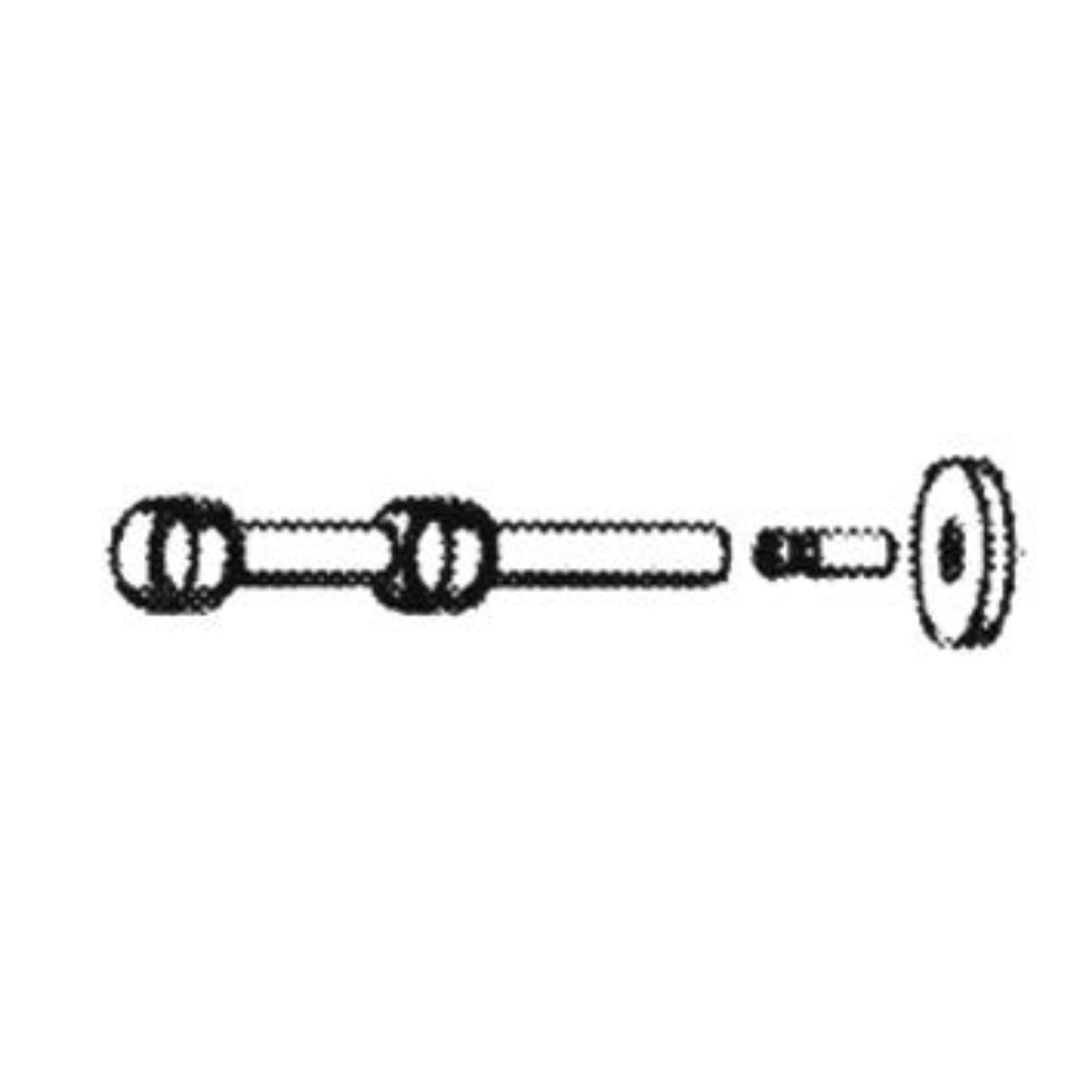 WEPRO Mondial dubbele steun Ø20mm Antiek brons