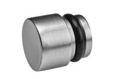 WEPRO Curios eindknop Natus Ø20mm Mat zwart