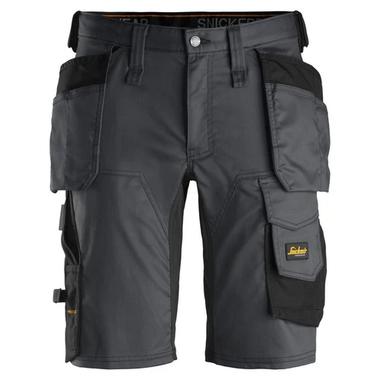 SNICKERS 6141 AllroundWork Korte Broek Grey