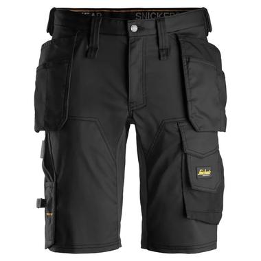 SNICKERS 6141 AllroundWork Korte Broek Black