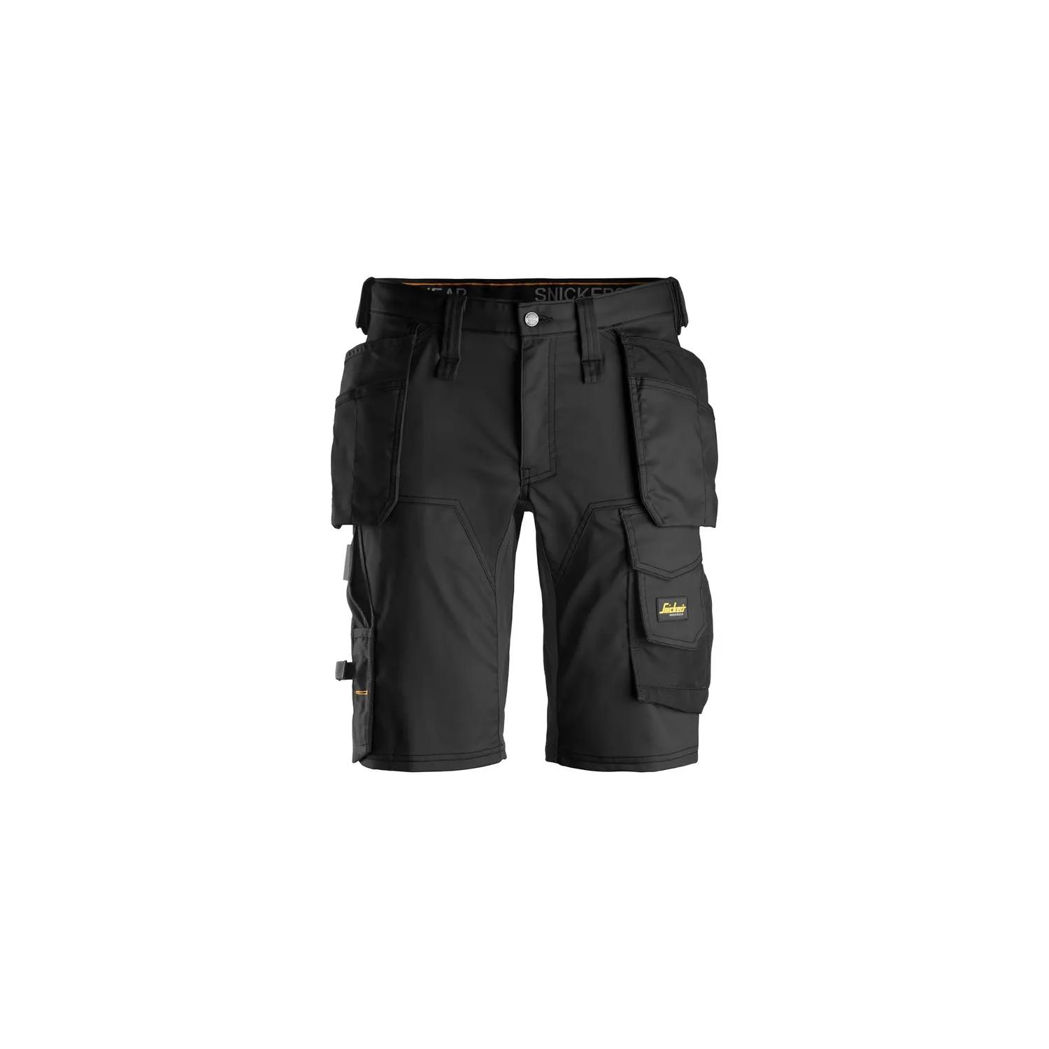 SNICKERS 6141 AllroundWork Korte Broek mt 56 Black