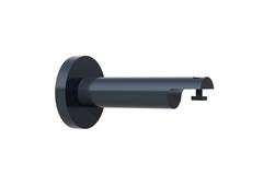 WEPRO Varius wandst enk 90mm Zwart mat Rond