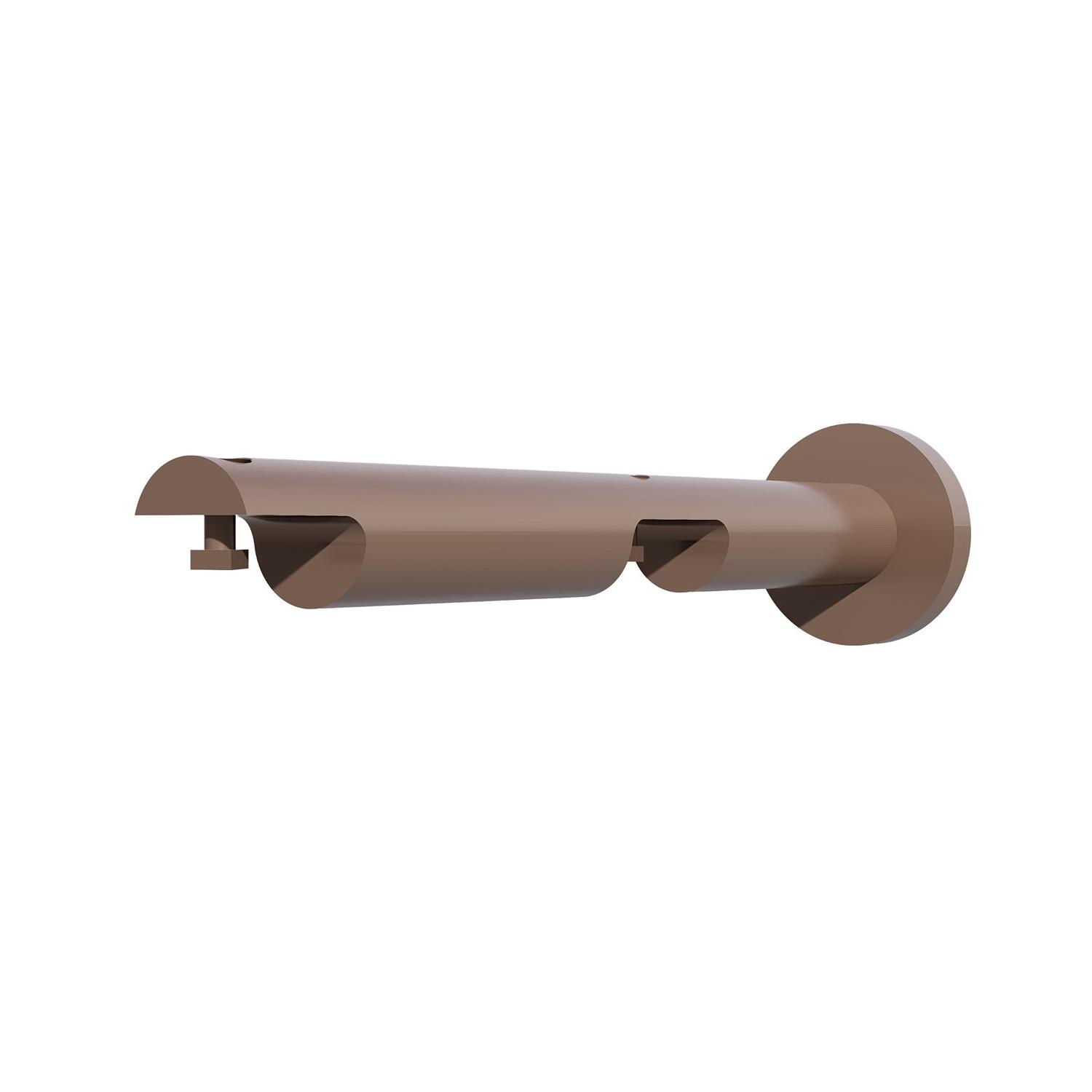 WEPRO Varius wandst dub 90/180mm Brons brush Rond