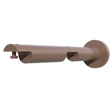 WEPRO Varius wandst dub 90/180mm Brons brush Rond