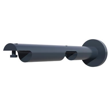 WEPRO Varius wandst dub 90/180mm Zwart mat Rond