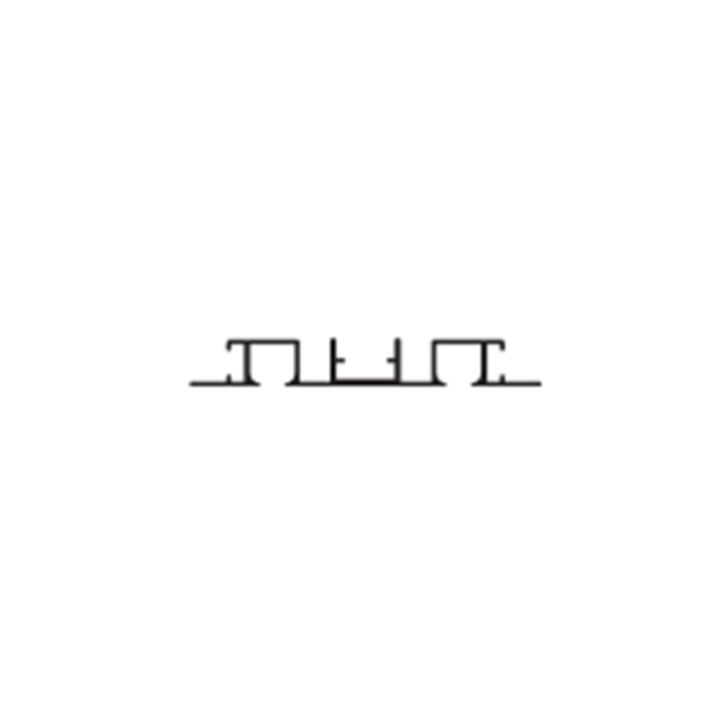 WEPRO Rail Geperforeerd W6730 Wit | Lengte | 600cm