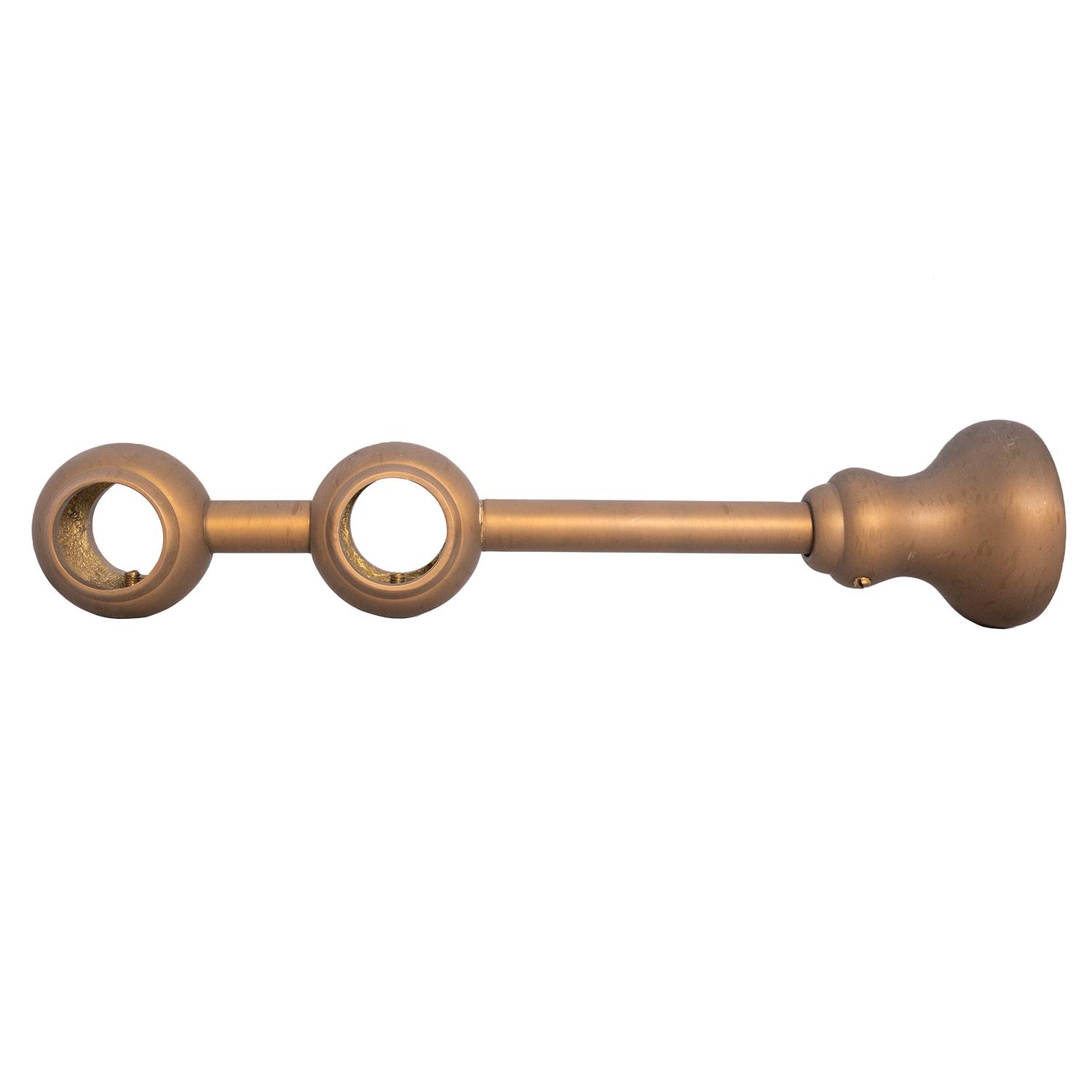 Steun dubbel brons 170x 240 mm (28 mm)