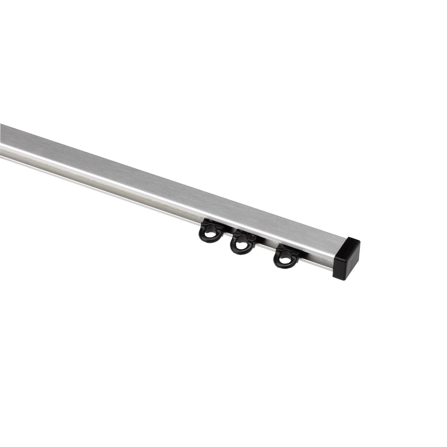 WEPRO Caro rail 240 zilver brush plafondplaatsing
