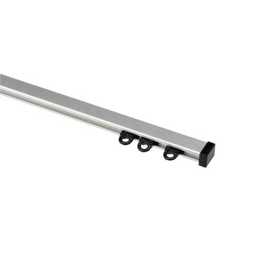 WEPRO Caro rail 240 zilver brush plafondplaatsing