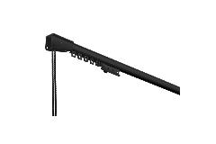 WEPRO CKS Trekwerkrail Zwart Glijders 100cm