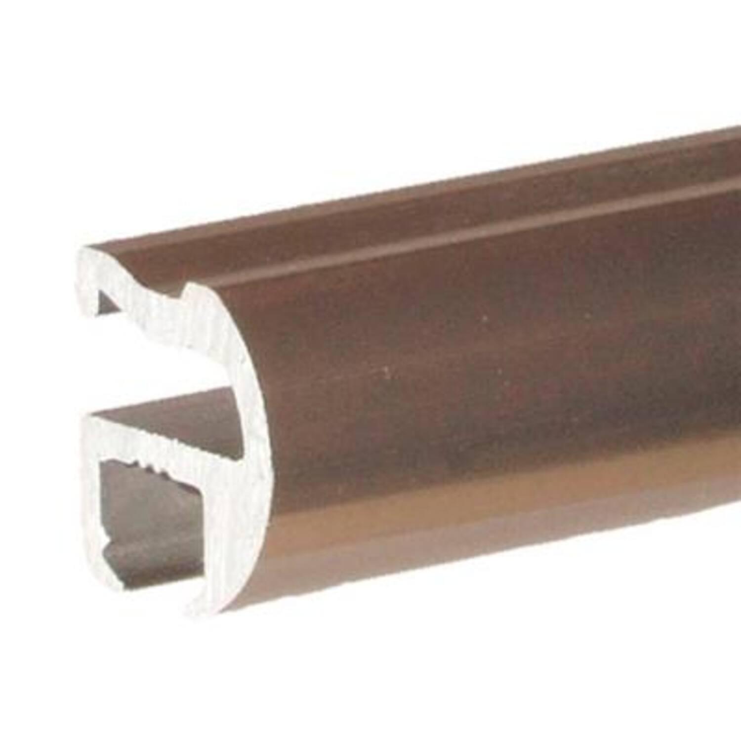 WEPRO Rail Curva 600cm brons geschuurd