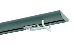 FOREST DS XL zilver met koordglijders 200cm