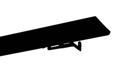 DS XL Antraciet gordijnoog rond 400cm