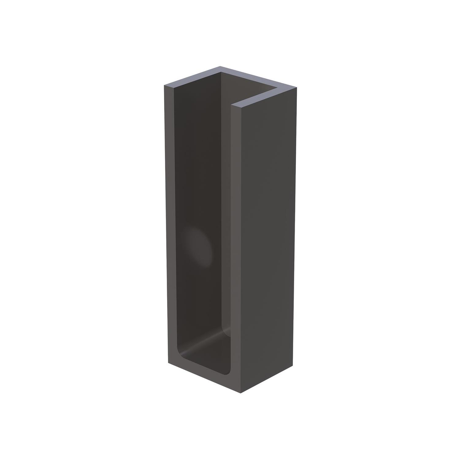 WEPRO Varius 40x15mm Wandrozet Antraciet