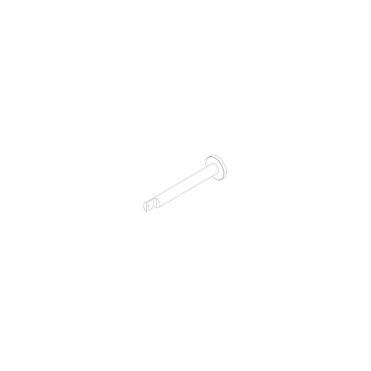 WEPRO Varius wandst enk 180mm Antraciet Rond