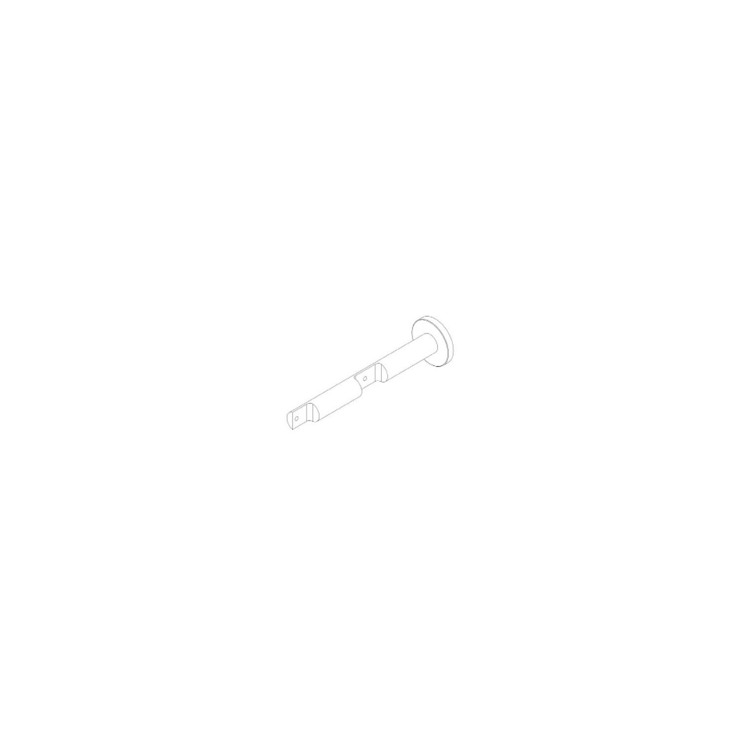 WEPRO Varius wandst dub 90/180mm Zilver brsh Rond