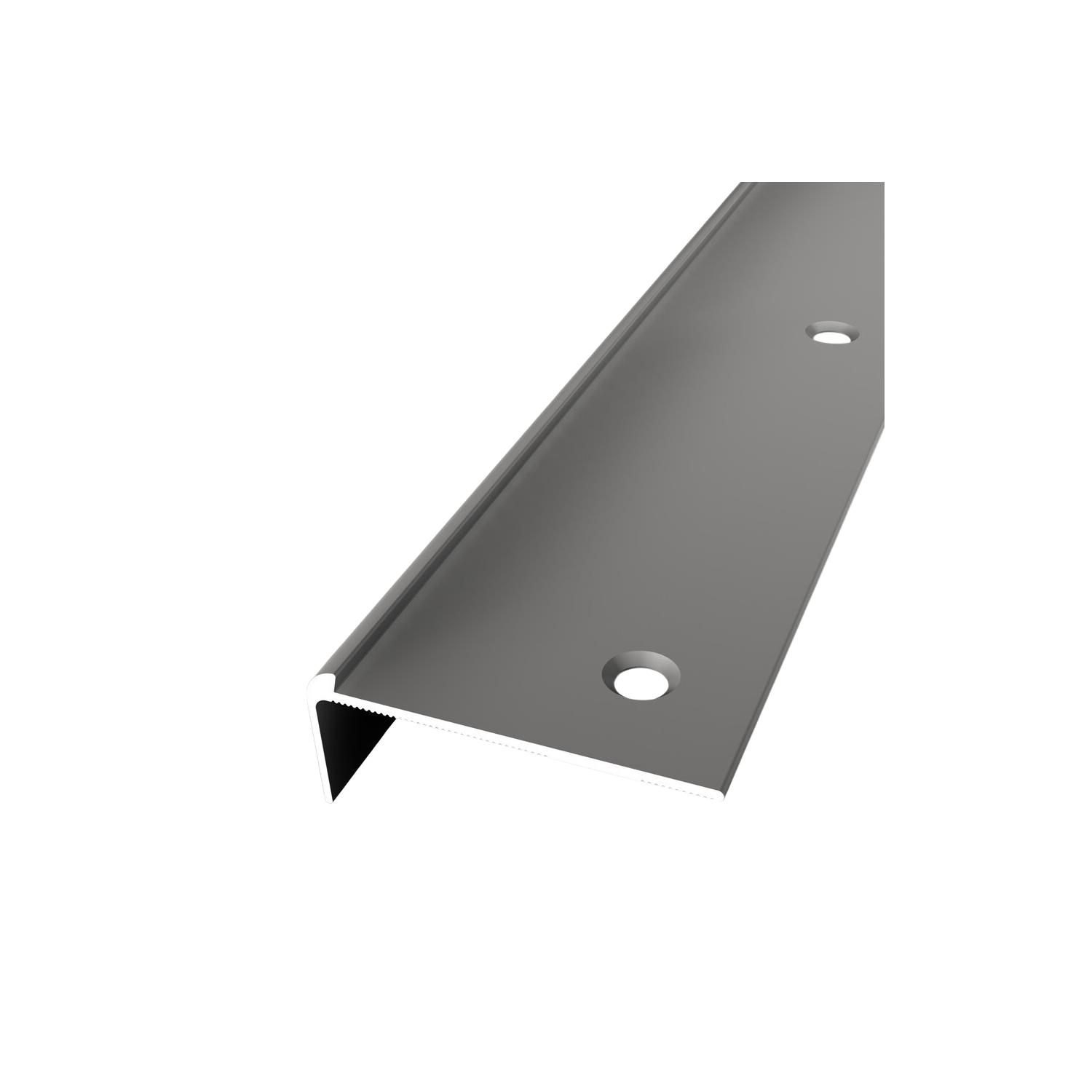 KÜBERIT 859 Trapkantprofiel F2 Edelstaal 500cm