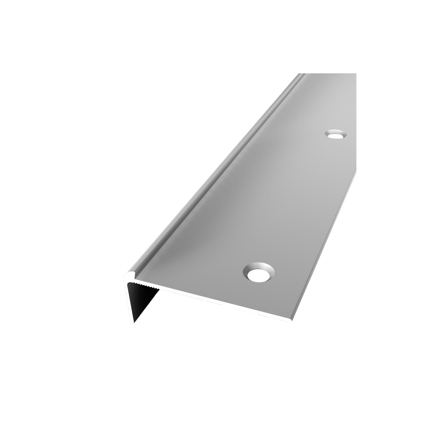 KÜBERIT 859 Trapkantprofiel F4 Zilver 500cm
