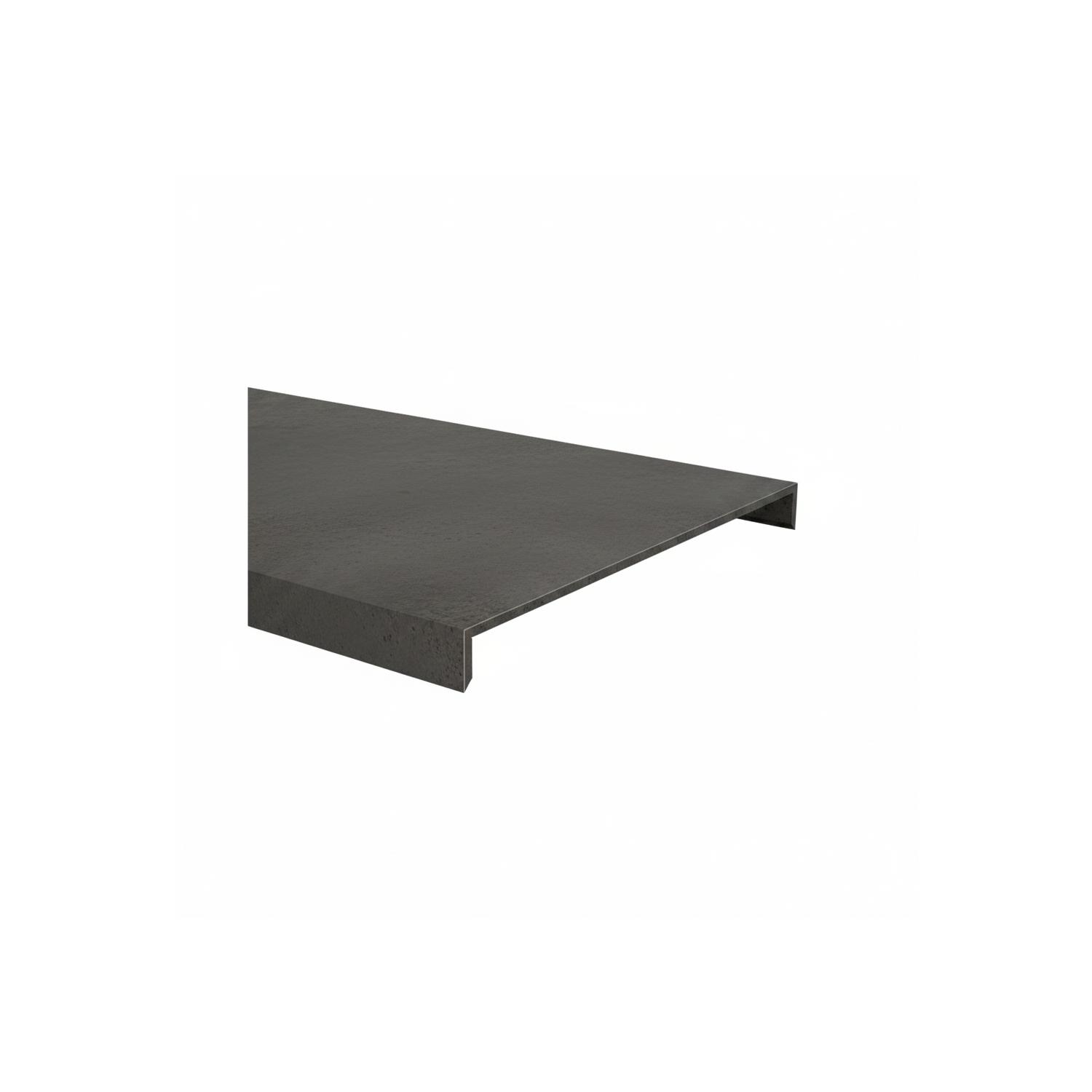 VIC Dubbeltrede onder Charcoal Concrete 100cm *