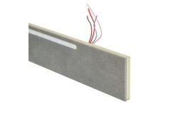 VIC Vulstrook LED Black Marble 138x5,5cm *