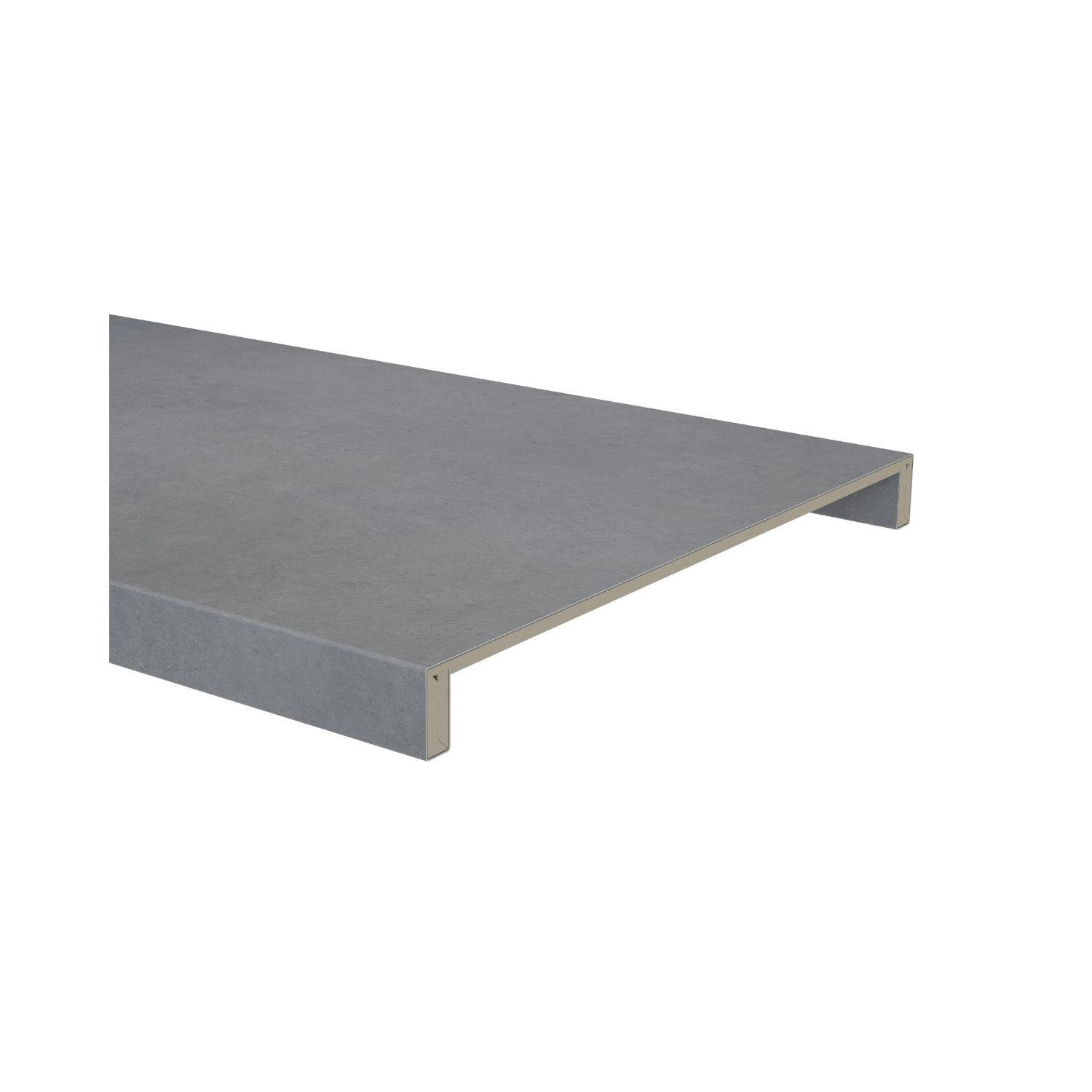 VIC Dubbeltrede Rock Dark Grey 138cm