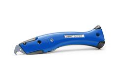 DELPHIN Heft Zwart-Blauw incl. houder
