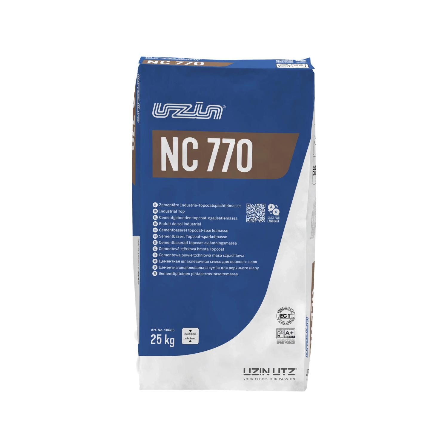 UZIN NC 770 Cementgebonden egalisatie 25kg