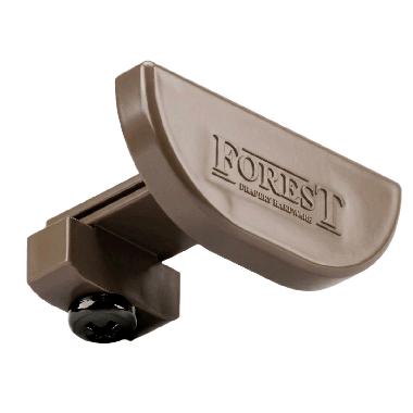 FOREST DS Eindkap + RVS Schroef Universeel | Taupe
