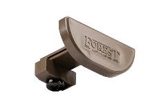 FOREST DS Eindkap + RVS Schroef Universeel | Taupe