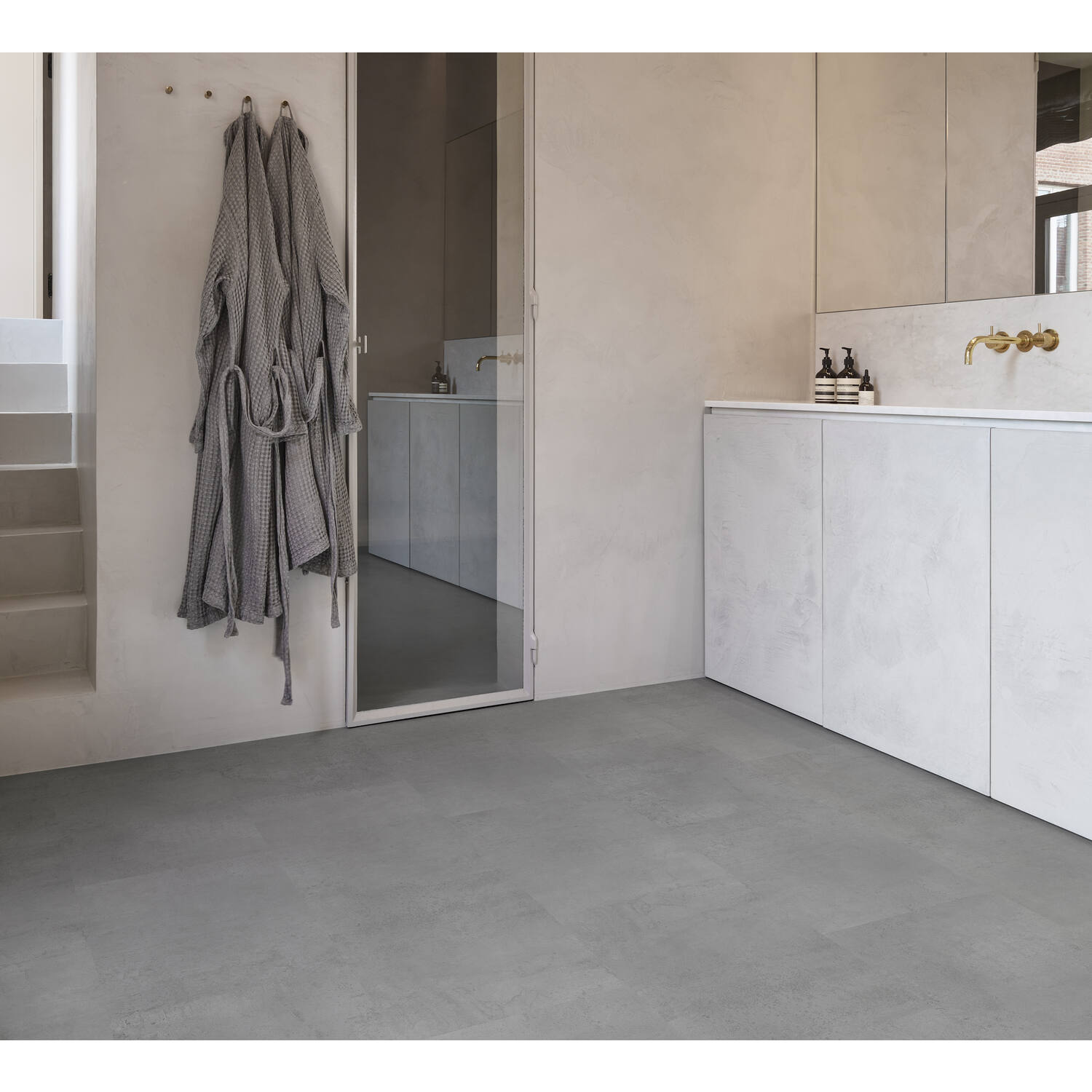 CORETEC Essentials Tile Polished Concrete LVT 1695