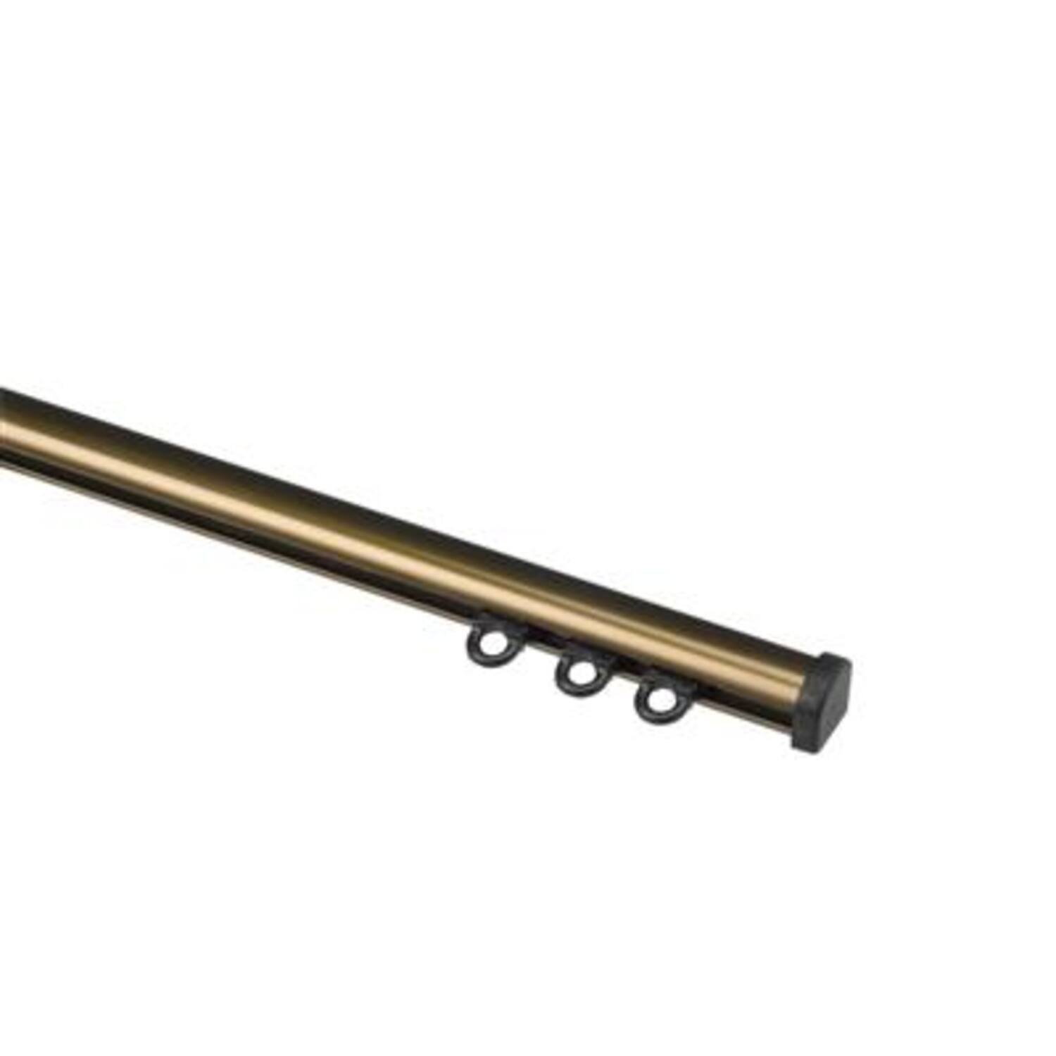 WEPRO Curva rail 160cm brons wandpl. zwart