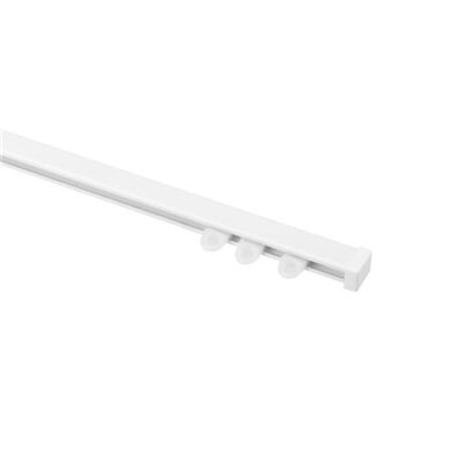WEPRO Caro rail 120cm wit wandplaatsing wit