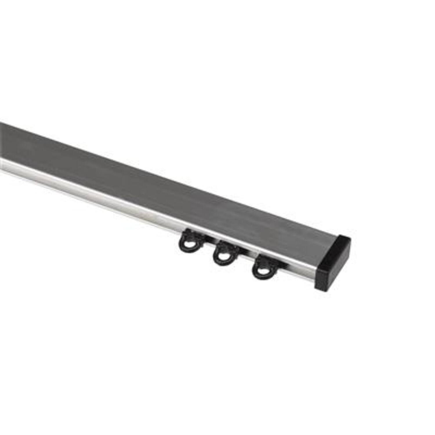 WEPRO Robusto rail 120cm zilver wand wit