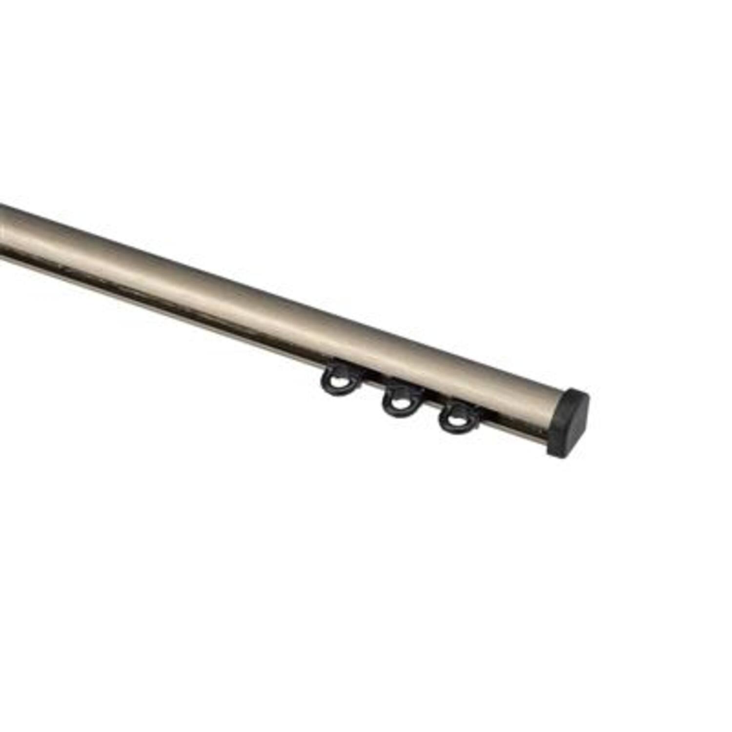 WEPRO Curva rail 240 brons brush wandpl. zwart