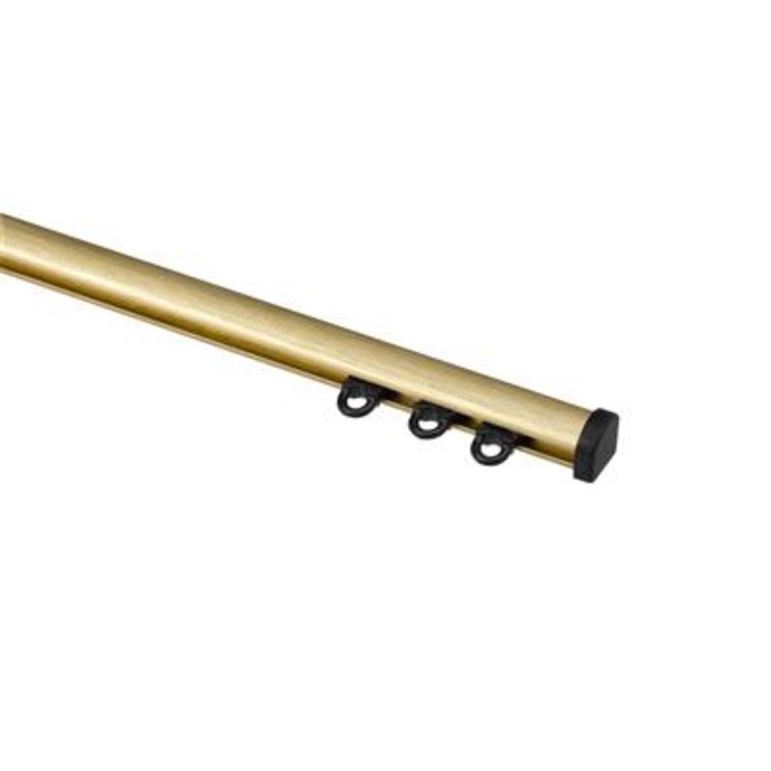 WEPRO Curva rail 480 messing brush plafondpl. zwrt