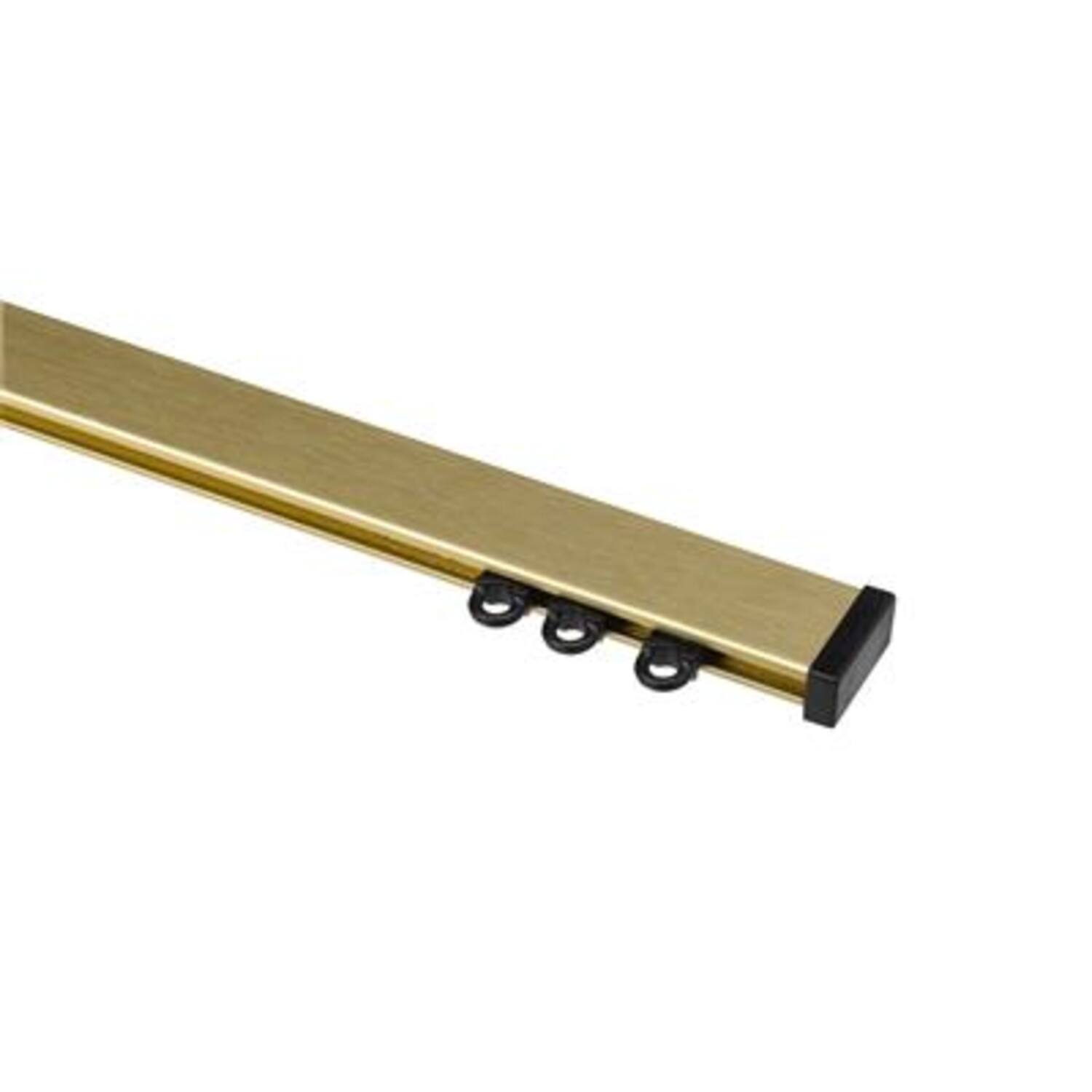 WEPRO Robusto rail 280 messing brush wand zwart
