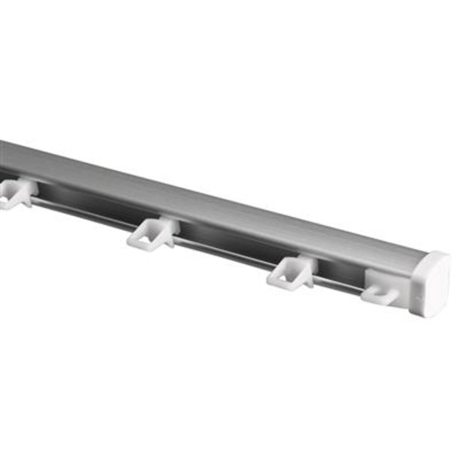 WEPRO Wave rail zilver brush plafondpl. 360cm
