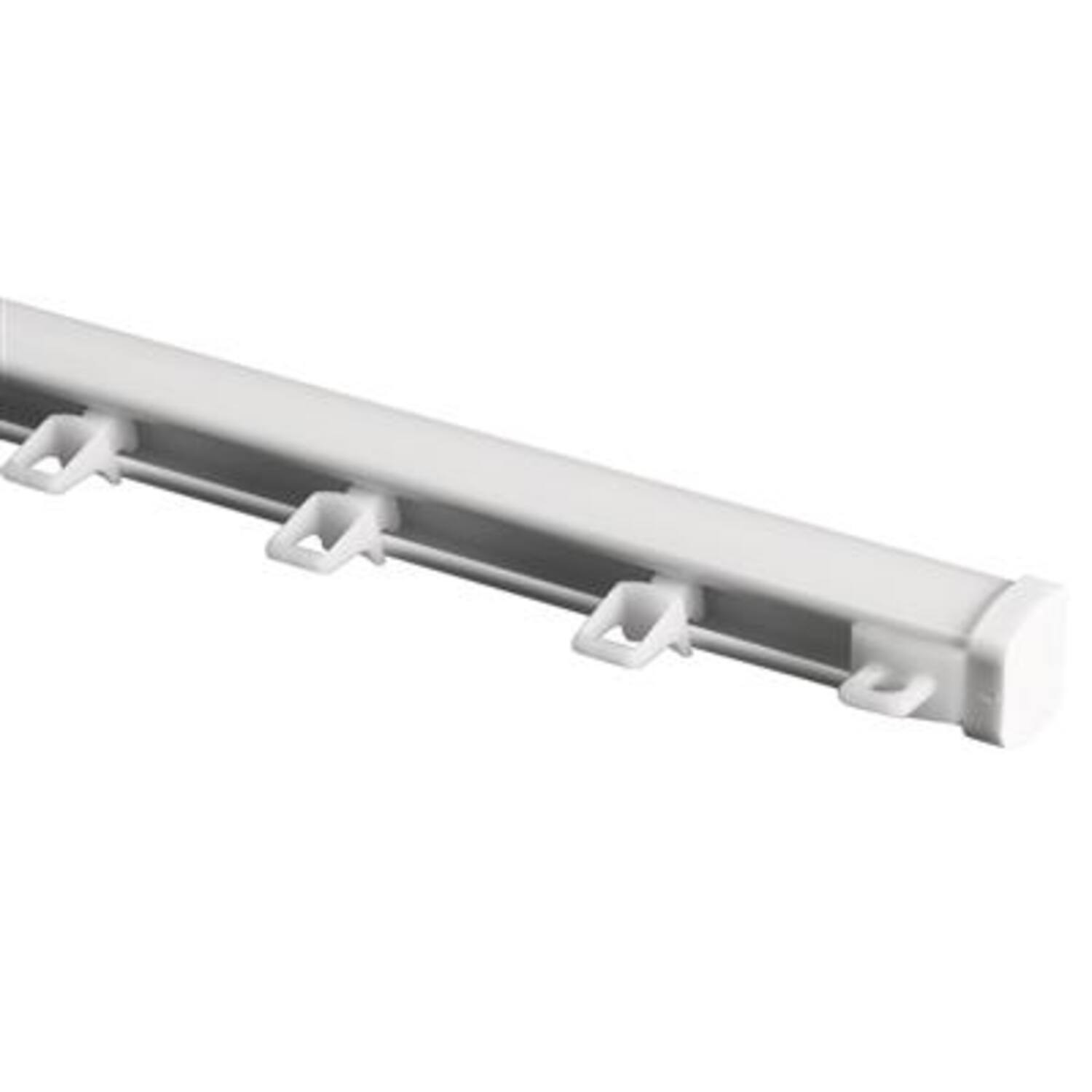 WEPRO Wave rail wit wandplaatsing 440cm