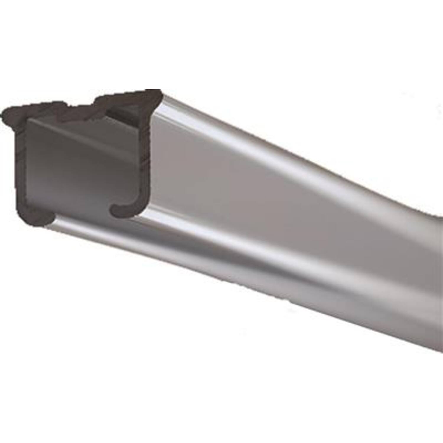 WEPRO W2200 U rail 600cm aluminium wit