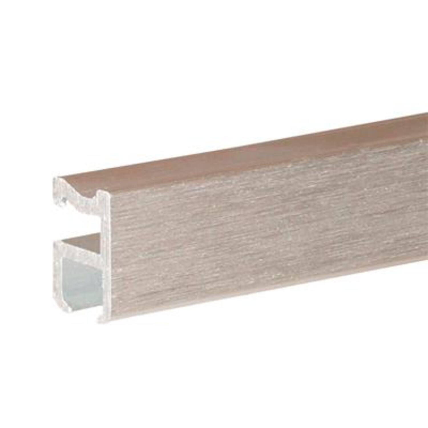 WEPRO Caro Rail | 600cm | Zilver brush