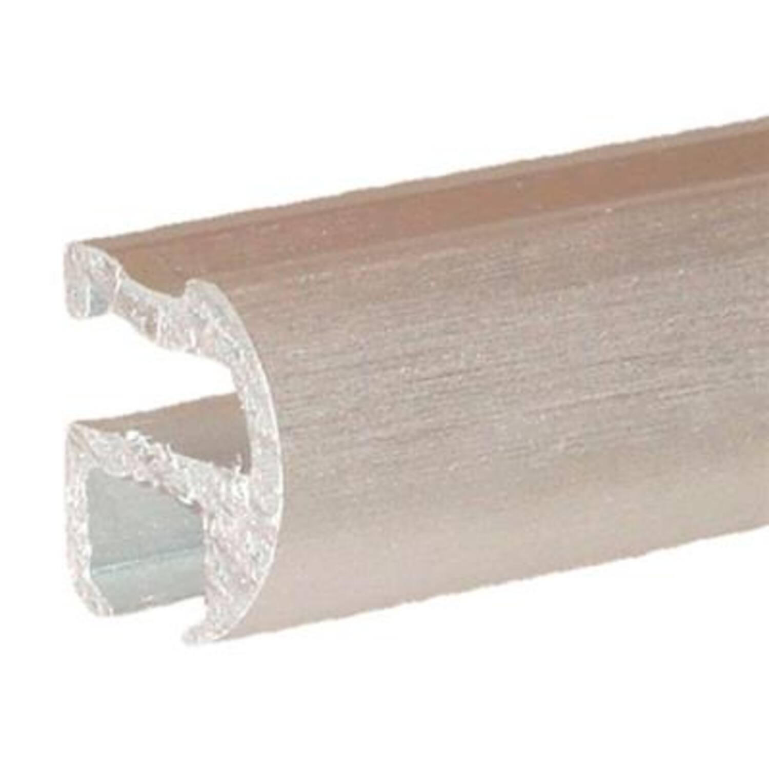 WEPRO Curva Rail | 600cm | Zilver brush