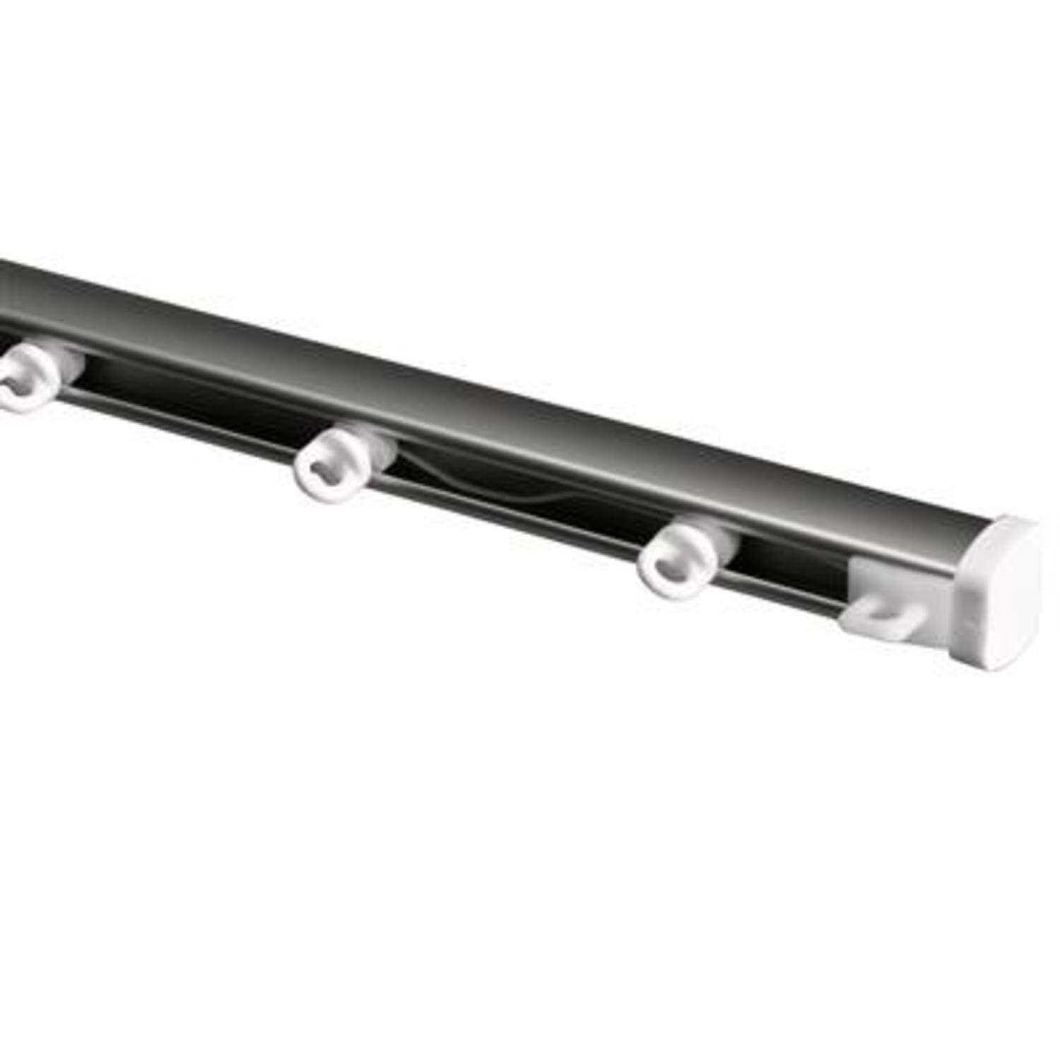 WEPRO Wave rail Wand | Koord 6cm | Zilver | 440cm