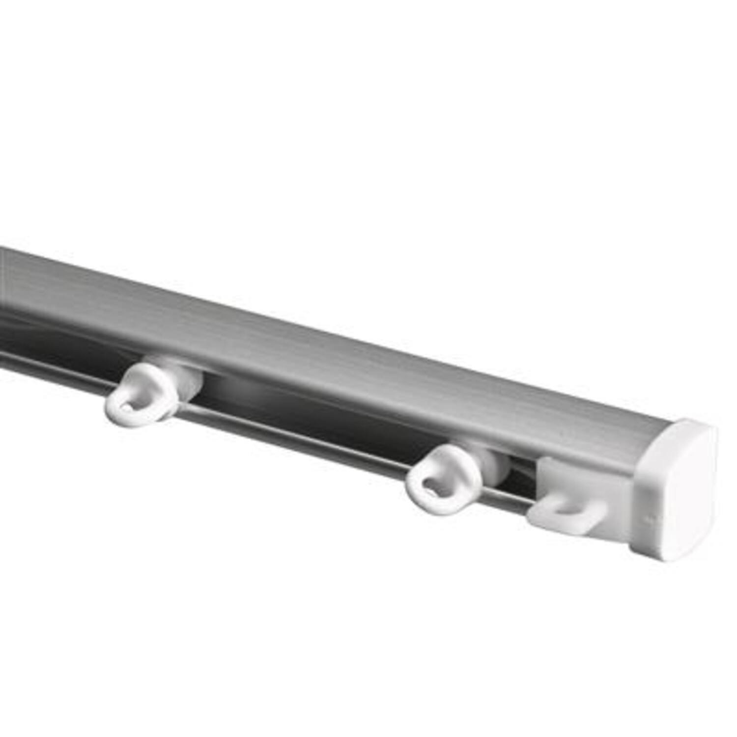 WEPRO Wave rail wand Koord 6cm Zilverbrush | 240cm