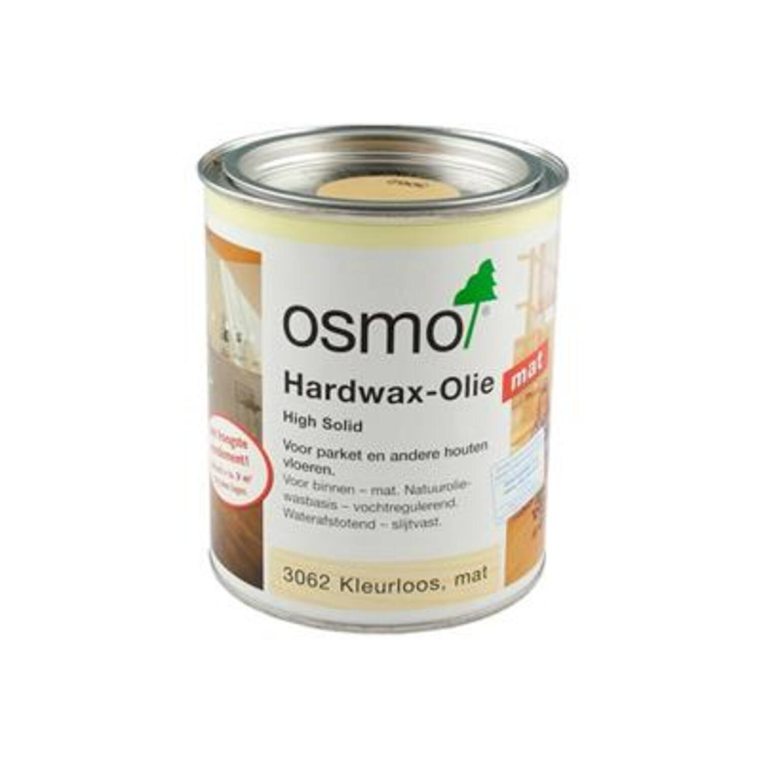 OSMO Hardwax-Olie 3062 Transparant Mat 375ml