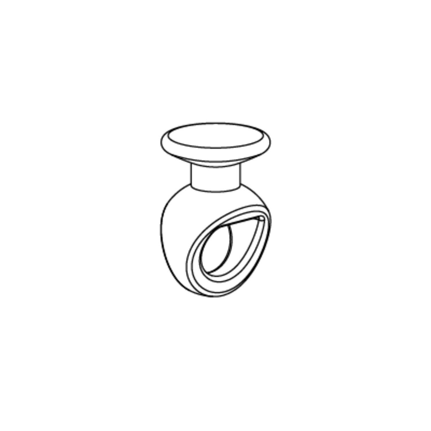 FOREST CRS Glijder Rond | Grijs