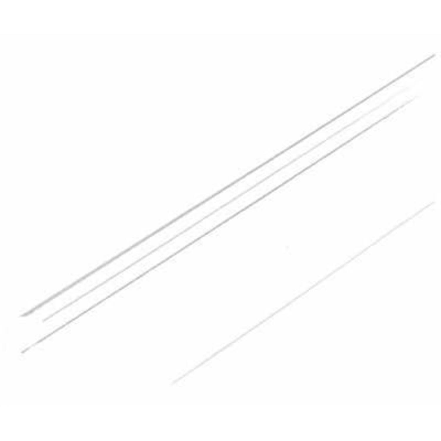 INTR. Hard PVC afsluitprofiel wit 360cm *