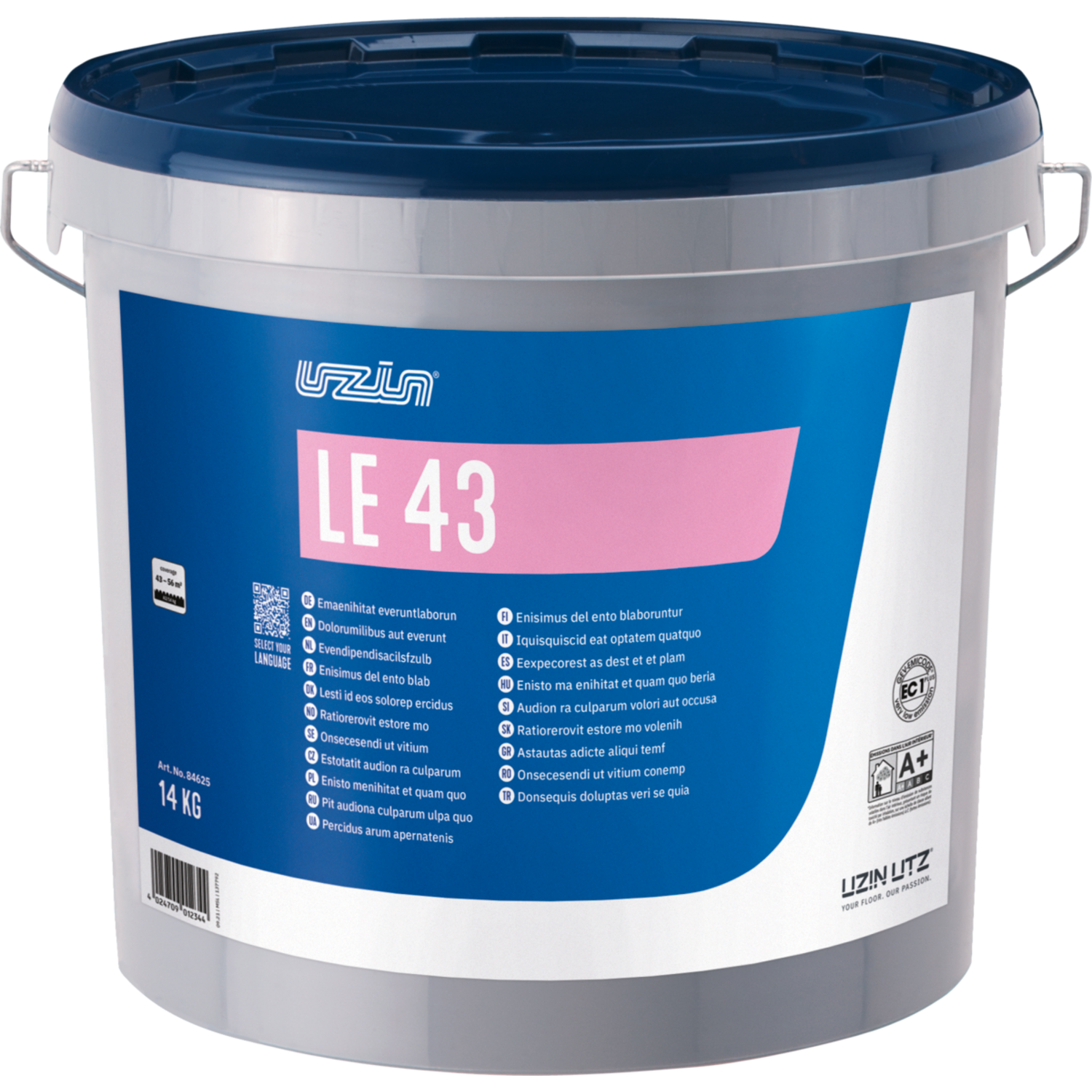 UZIN-LE 43 NEU Linoleumlijm 14kg