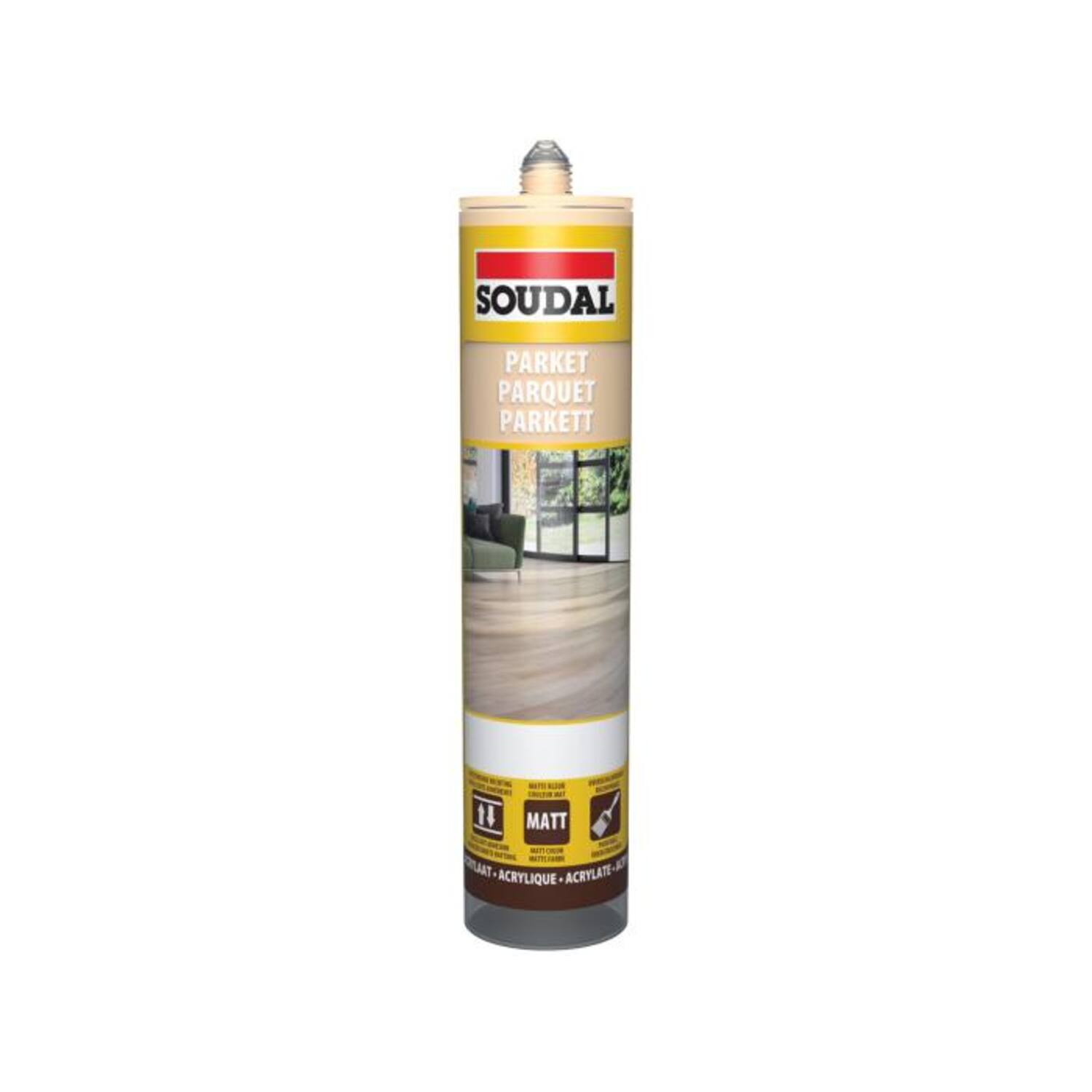 SOUDAL Parketkit 290ml Beuk/Hetre