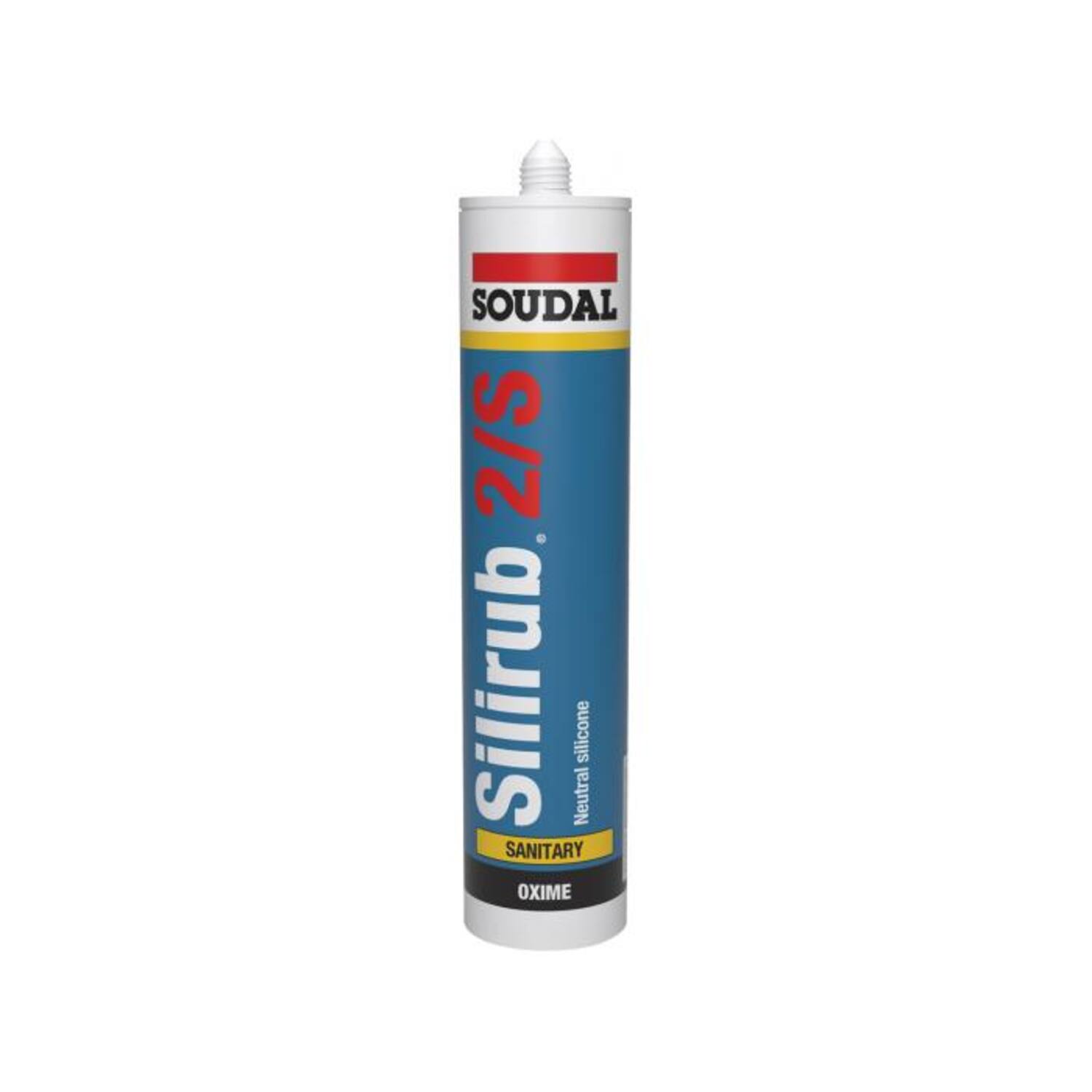 SOUDAL Silirub 2S Sanitair | 300ml | Transparant